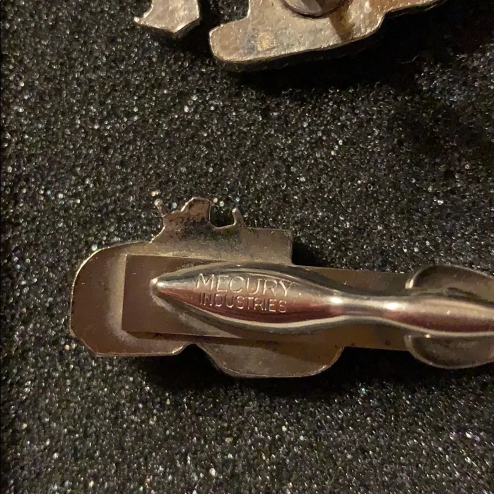 Vintage “Anderson Loader” Cuff Links & Tie Clip